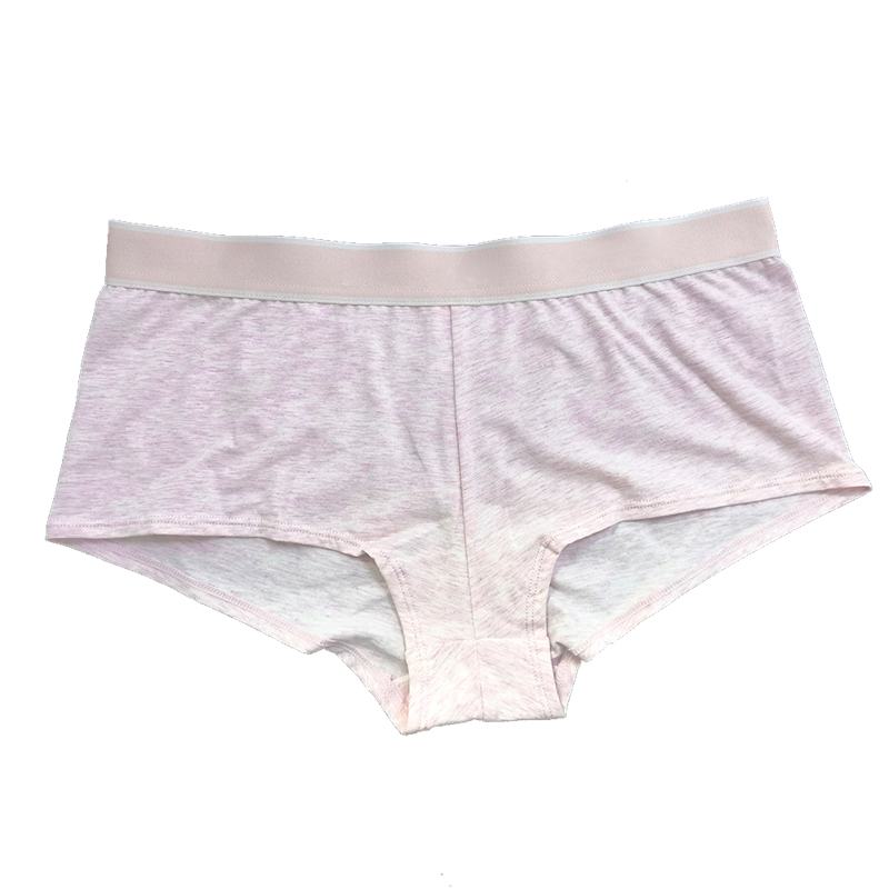 Middelhoge tailleband van 3 cm breed, personaliseer logo, ademende katoenen dames hipsterslip (1)