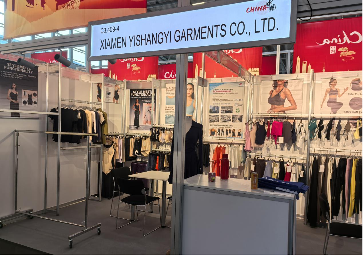 XIAMEN YISHANGYI GARMENTS CO., LTD Showcases Premium Seamless Intimates at ISPO Munich Winter 2025